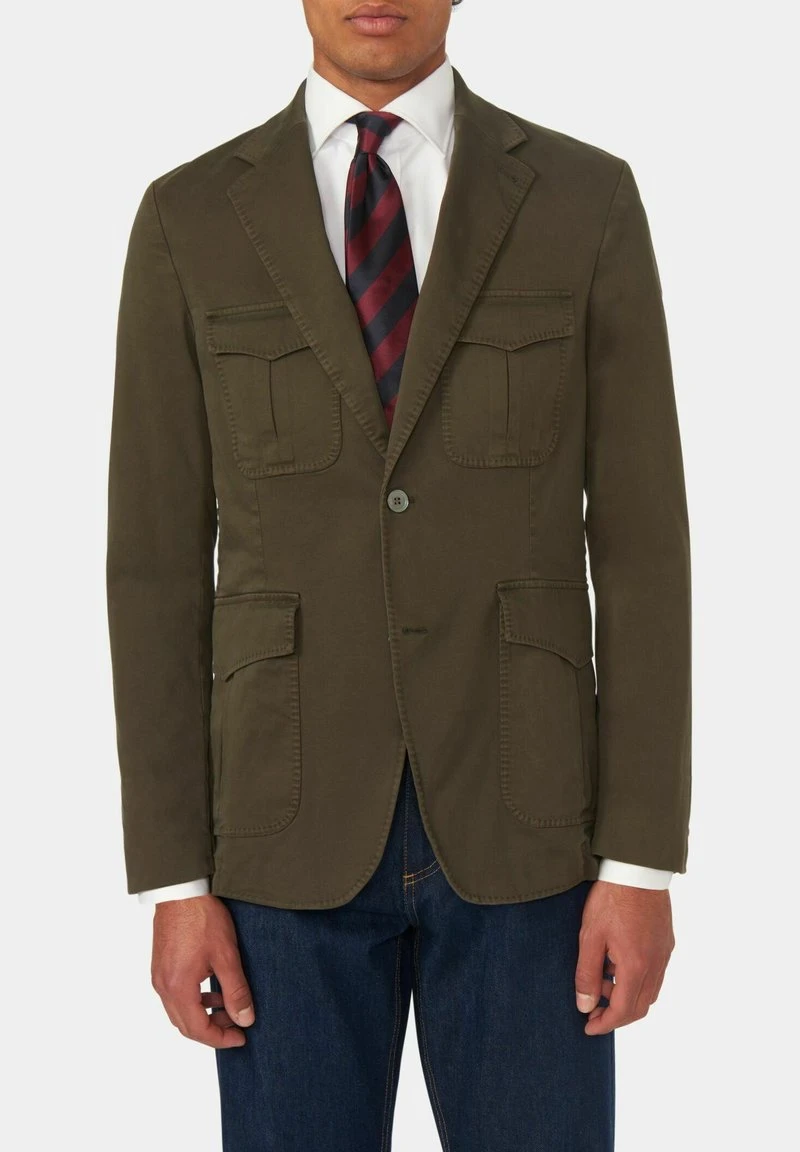 Oscar Jacobson FRISO SAFARI SOFT - Sakko - Rosciola Green 3 Oscar Jacobson FRISO SAFARI SOFT - Sakko - Rosciola Green