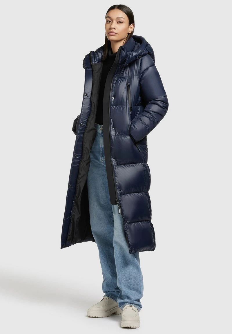 Khujo MELONA SHINY - Wintermantel - Dunkelblau 4 Khujo MELONA SHINY - Wintermantel - Dunkelblau – Bild 2