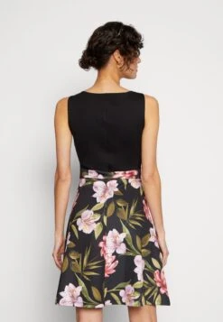 Anna Field Jerseykleid - Black/black/pink -Pier One Mode Verkäufe bf2b72ddb8ab45fc8112f8ad8ecc10ad