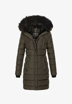 Navahoo LOTUSBLÜTE PRINCESS - Wintermantel - Schwarz -Pier One Mode Verkäufe c3dcdcb511a84ae5b9baba71fc593b1a