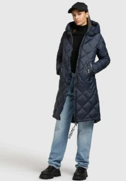 Khujo ZARITA - Wintermantel - Dunkelblau -Pier One Mode Verkäufe c91db62389124eafb2ba6b64da933d58