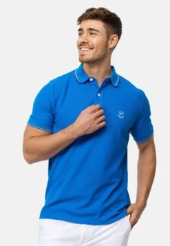 Indicode Jeans WALLO - Poloshirt - Skydiver -Pier One Mode Verkäufe c9fd142bc82b4d15977fc460578faf01 1