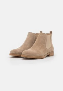 Pier One LEATHER - Ankle Boot - Beige -Pier One Mode Verkäufe cb79b2bf203d462ba5a90f0e28618920