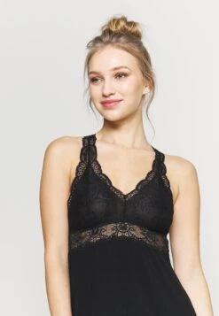 Anna Field ANNA VISCOSE DRESS - Nachthemd - Black 11 Anna Field ANNA VISCOSE DRESS - Nachthemd - Black -Pier One Mode Verkäufe cc53c87e9ae54322bf91806641c1165f