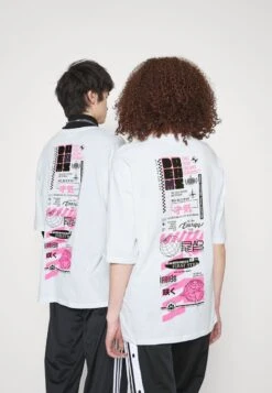 YOURTURN UNISEX - T-Shirt Print - White -Pier One Mode Verkäufe ce098cd17eb24486ab802ba3bbcad844