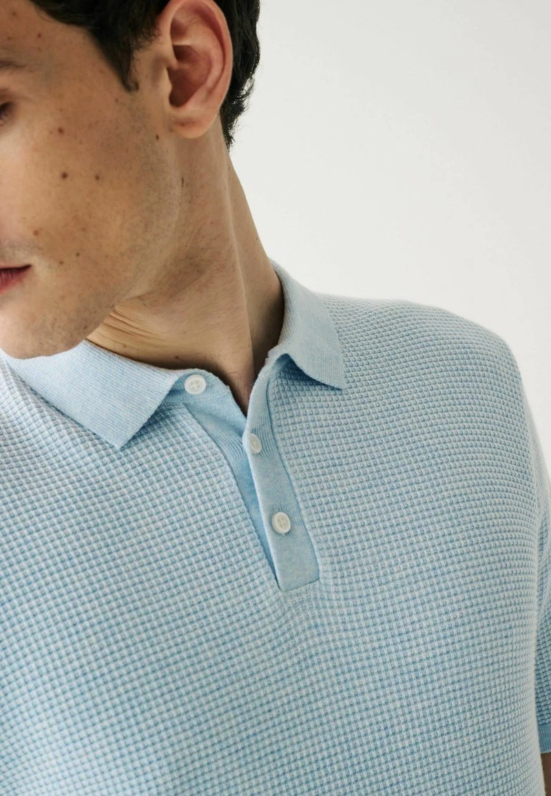 Next TEXTURED STANDARD - Poloshirt - Blue 6 Next TEXTURED STANDARD - Poloshirt - Blue – Bild 4