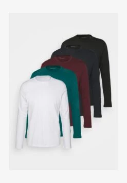 Pier One 5 PACK - Langarmshirt - White/dark Blue/black 13 Pier One 5 PACK - Langarmshirt - White/dark Blue/black -Pier One Mode Verkäufe d83220e9e54d43fcb8998bbd6af96e96