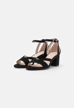 LEATHER WIDE FIT - Riemensandalette - Black -Pier One Mode Verkäufe da0420eb983e4b45ba2c1d93a78fccb3