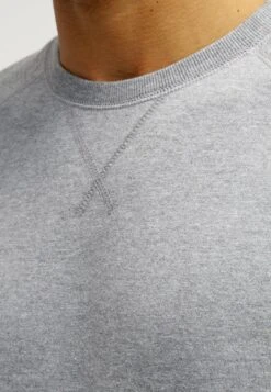 Pier One Sweatshirt - Mid Grey Melange -Pier One Mode Verkäufe dd0d57d6d38c4e8e8ba8f643c1d2d4ab