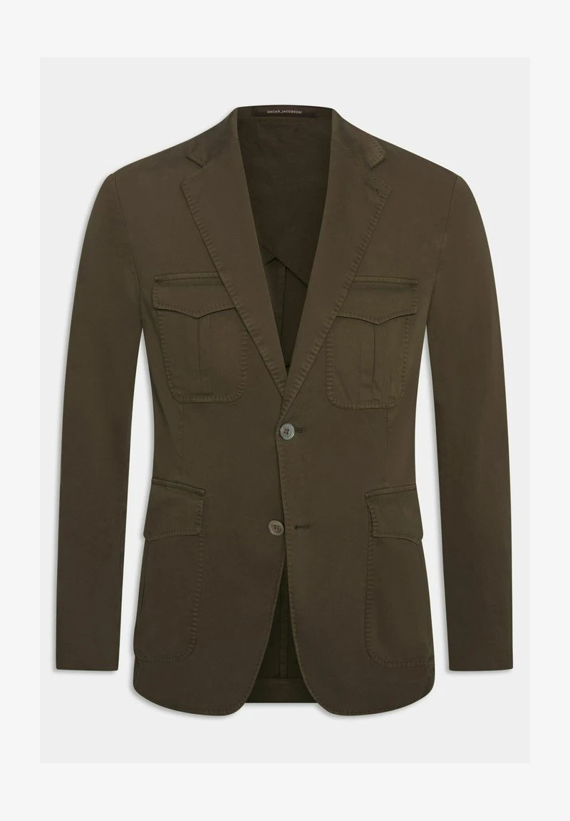 Oscar Jacobson FRISO SAFARI SOFT - Sakko - Rosciola Green 5 Oscar Jacobson FRISO SAFARI SOFT - Sakko - Rosciola Green – Bild 3