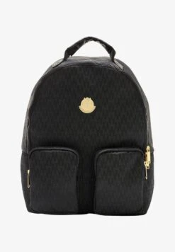 SikSilk MESSI COLLABORATION DOUBLE POCKET - Tagesrucksack - Black/gold