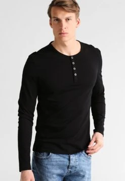 Pier One Langarmshirt - Black