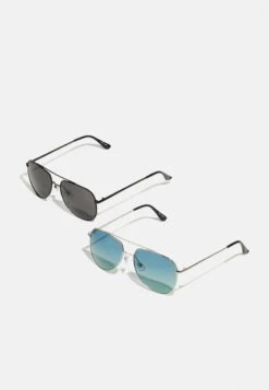 Pier One 2 PACK - Sonnenbrille - Black/blue -Pier One Mode Verkäufe e0eac7f8f57c4585b786e354fd010712 1