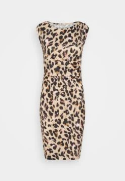 Anna Field Jerseykleid - Black/beige/multi-coloured -Pier One Mode Verkäufe e15b7983e2ac42ae802b75493b63c6b8