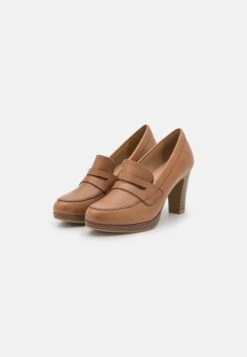 Pier One LEATHER - Pumps - Cognac -Pier One Mode Verkäufe e17d8d2073694eb883bc13a967c6343d