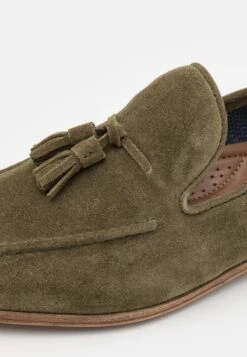 Pier One LEATHER - Slipper - Green 13 Pier One LEATHER - Slipper - Green -Pier One Mode Verkäufe e1f88111880d4b22b149d345f9e0d086