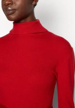 Anna Field ROLLKRAGEN RIPP MINI STRICKKLEID MIT GÜRTEL - Strickkleid - Red -Pier One Mode Verkäufe e229e9715e964e678ca460f88b8a65a3