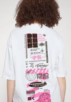 YOURTURN UNISEX - T-Shirt Print - White -Pier One Mode Verkäufe e27c1778b2a34d8baff0171fa4465c52