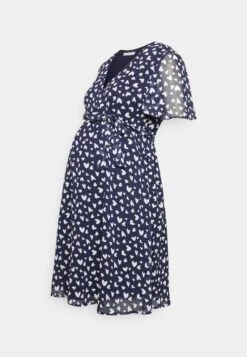Freizeitkleid - Dark Blue/white -Pier One Mode Verkäufe e4531adb63194f1c90cc6d05d607204d