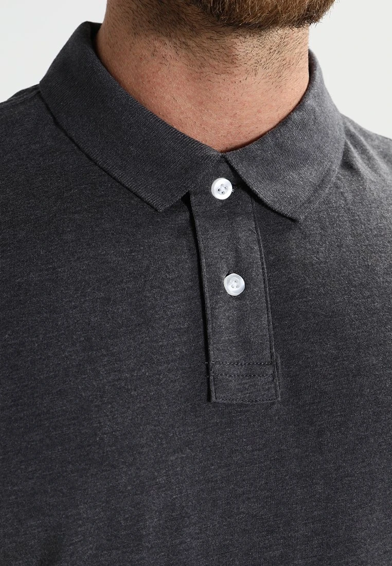 Pier One Poloshirt - Dark Grey Melange 6 Pier One Poloshirt - Dark Grey Melange – Bild 4