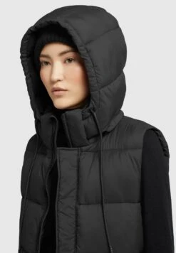 Khujo EDEN MATT - Weste - Schwarz -Pier One Mode Verkäufe f88f9d0c7d89455fb8048a8f0fcdc5e0