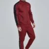 SikSilk VELOUR PANELLED - Jogginghose - Burgundy 2 SikSilk VELOUR PANELLED - Jogginghose - Burgundy -Pier One Mode Verkäufe f9ad8a3550434e77b1873f435df331e2