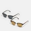 Pier One 2 PACK - Sonnenbrille - Brown/black -Pier One Mode Verkäufe fc843ea18b9a49fb93975930696106b8